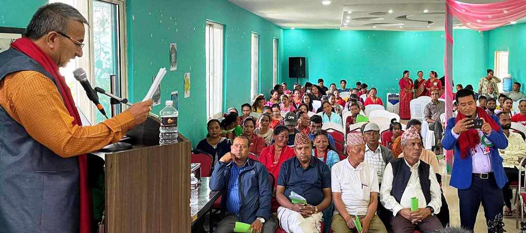 प्रज्ञापारमिता दुःख-सुखको सहयोगी सहकारी-आपतमा परेका सदस्यहरुलाई राहत